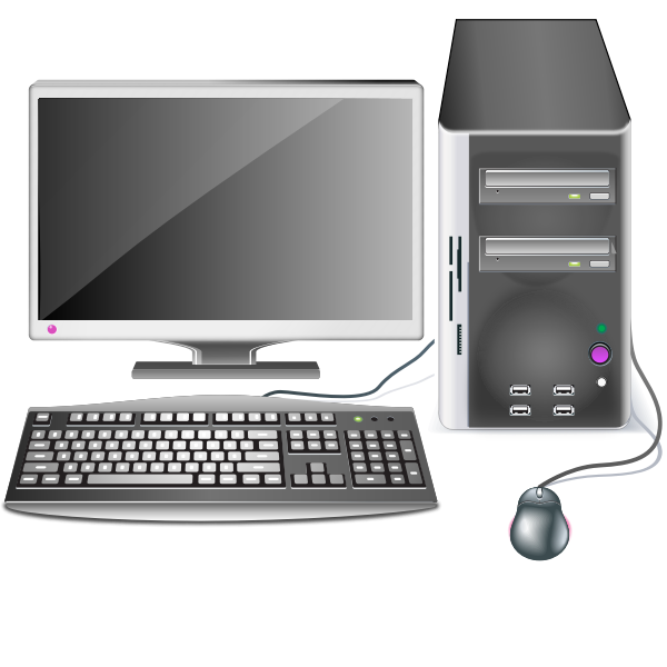 image of a desktop computer